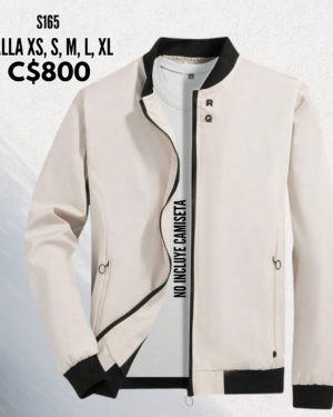 Chaqueta color beige (Sin camiseta) - S165