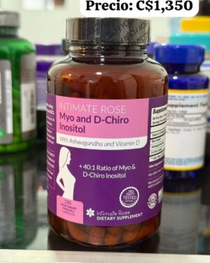 Inositol con Vitamina D y Ashwagandha