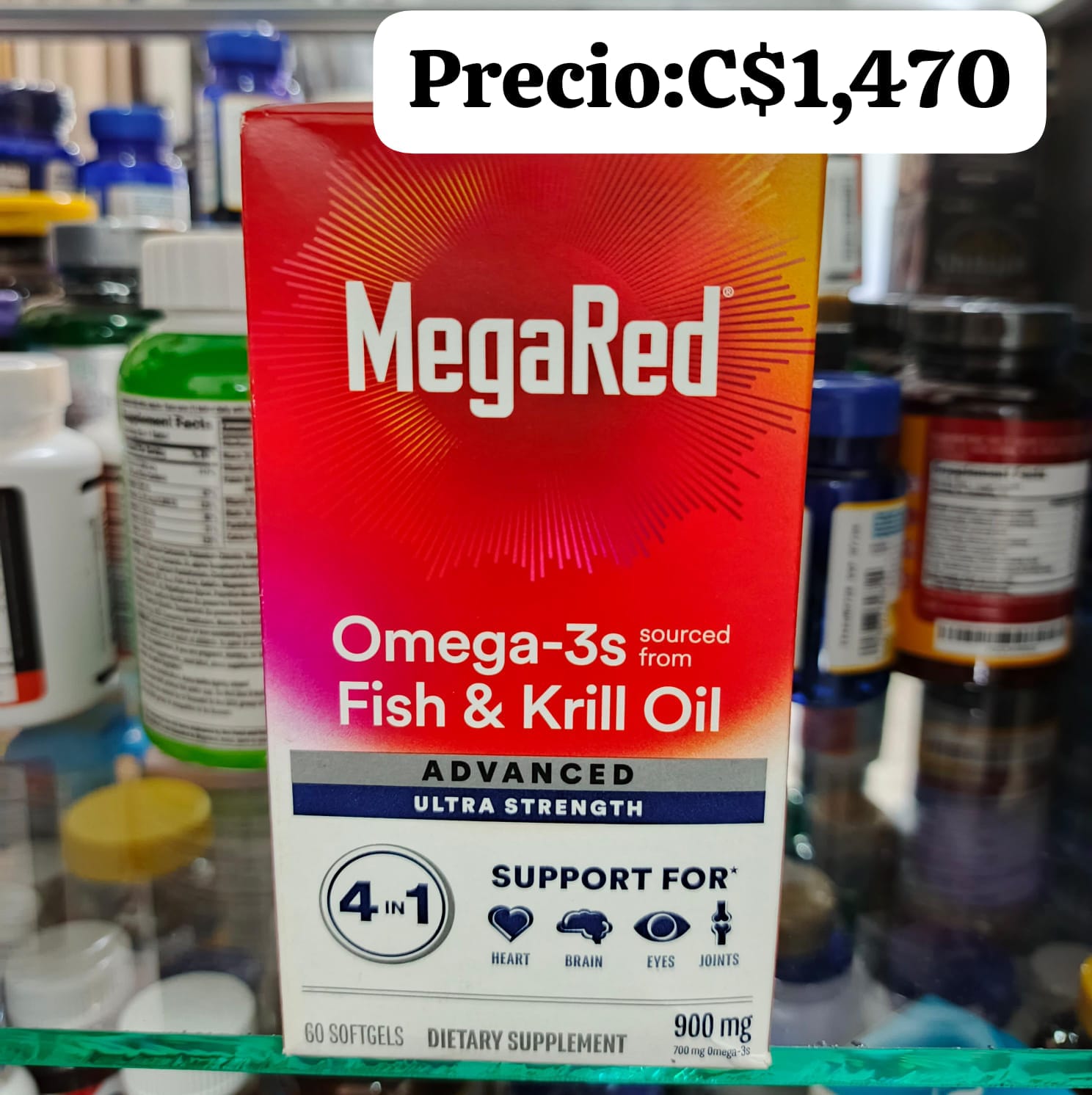 Mega Red Krill oil 4 en 1