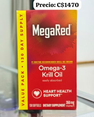 Omega 3 Krill oil de Mega red