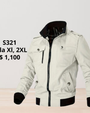 Chaqueta estilo impermeable --S321