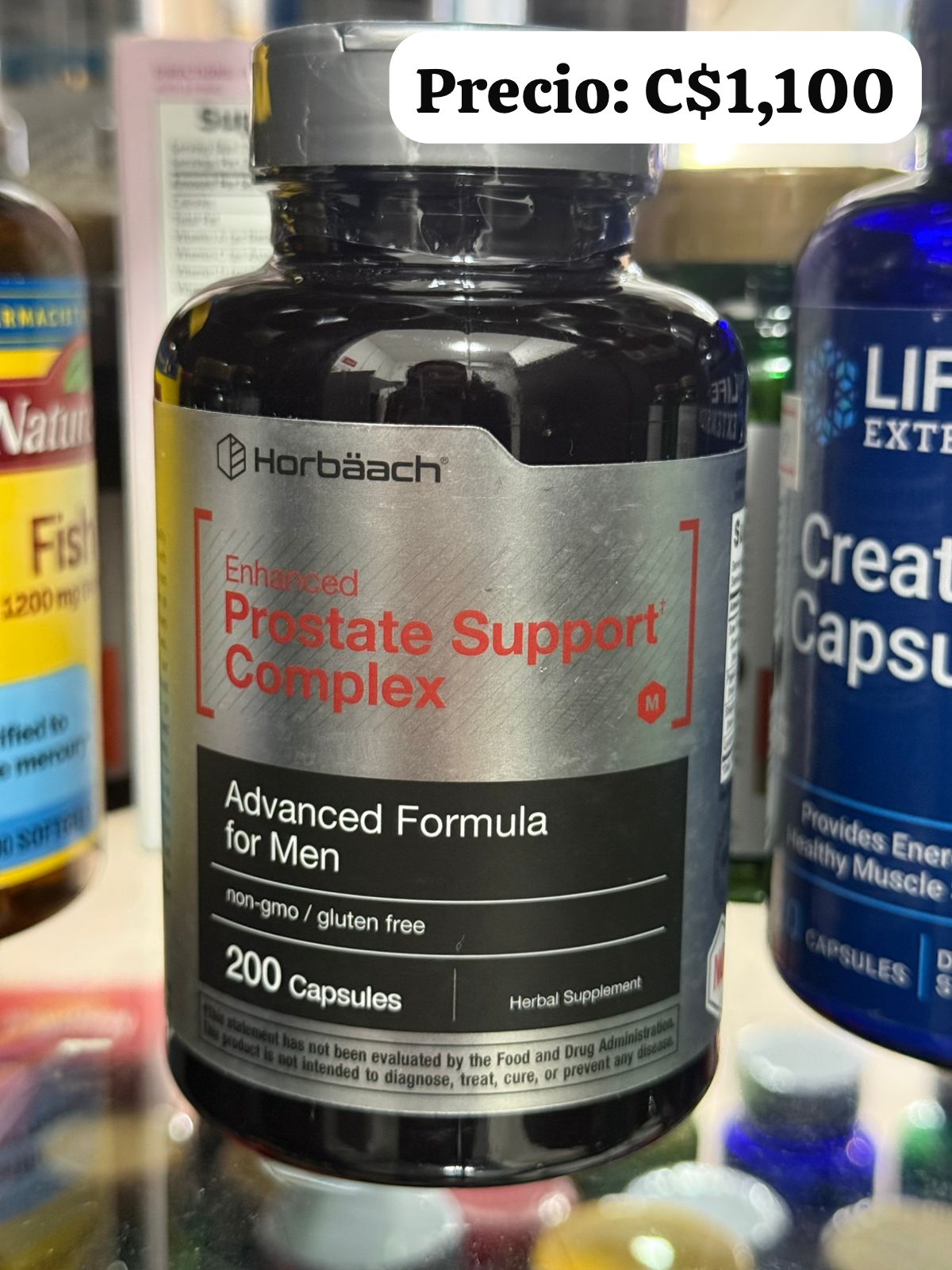 Soporte para próstata laboratorio Horbaach