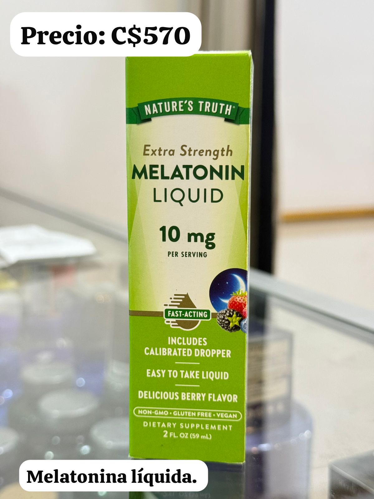 Melatonina en gotas de 10mg