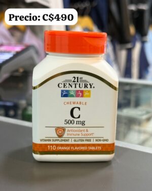 vitaminas C 500 mg. 110 tabletas