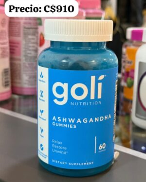 Ashwagandha en Gomitas GOLI