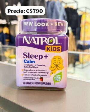 Melatonina con L-theanina para niños - 60 gomitas