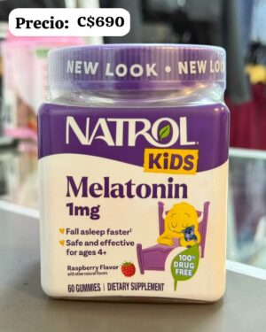 Melatonina 1 mg Natrol Kids 60 gomitas