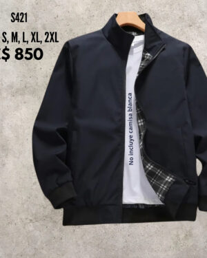 Chaqueta estilo impermeable.--S421