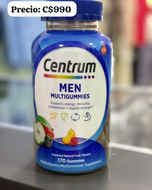 Centrum hombre 170 gomitas.