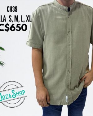 Camisa Cuello Chino- CH39