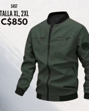 Chaqueta estilo impermeable.--S457