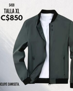 Chaqueta estilo impermeables.--S459