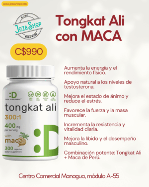 Tongkat Ali con MACA