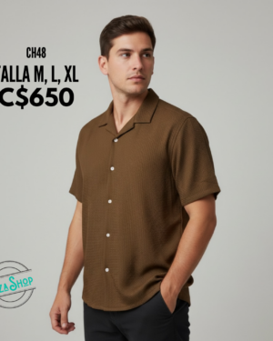 Camisa Caqui oscuro - CH48